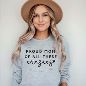 Proud mom of all these crazies tee